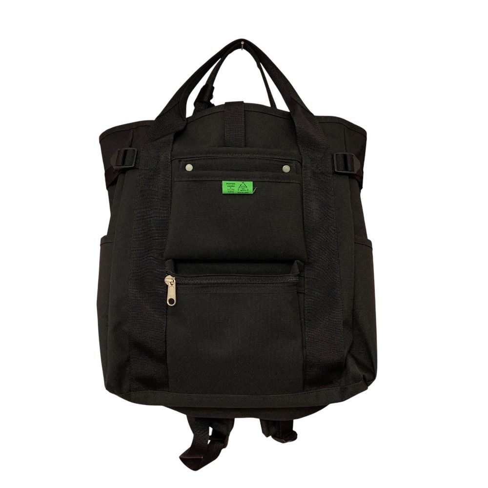 ポーター ユニオン リュックサック 中古 美品 PORTER ポーター ユニオン リュックサック ブラック メンズ