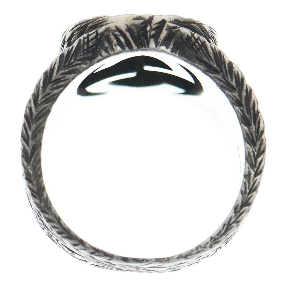 GUCCI (グッチ) アラベスク インターロッキングG リング 指輪 シルバー