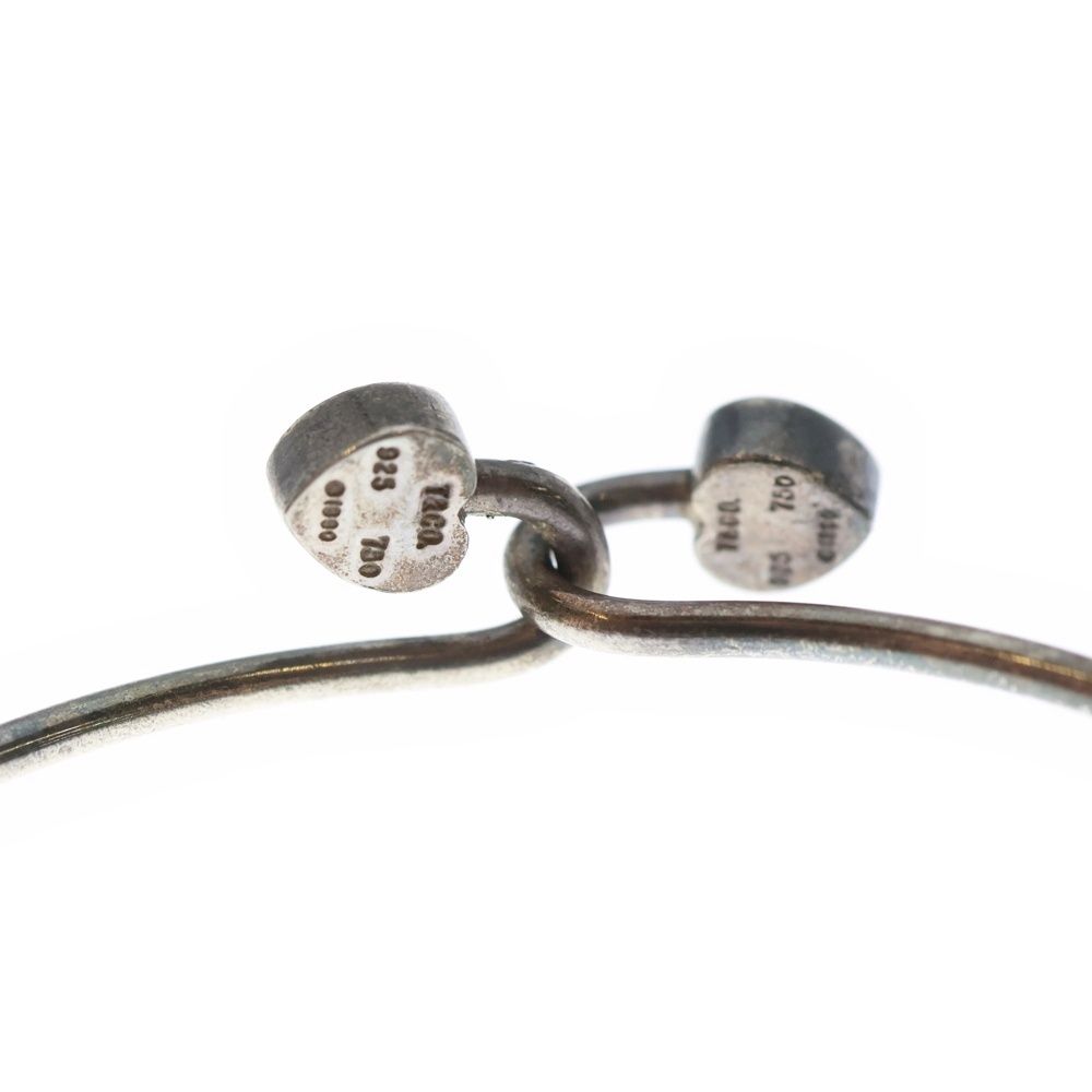 TIFFANY & Co. (ティファニー) ダブルハートフックバングル