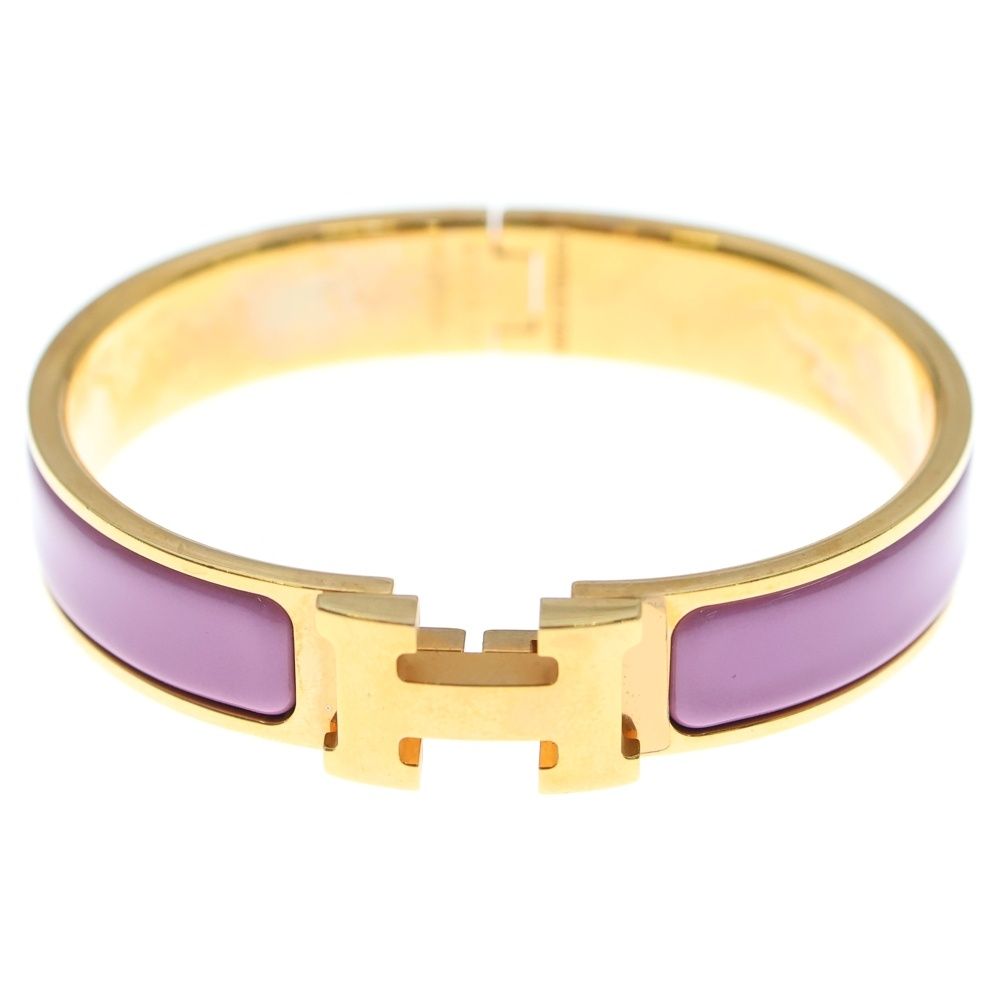 HERMES (エルメス) クリックH バングル ブレスレット エナメル