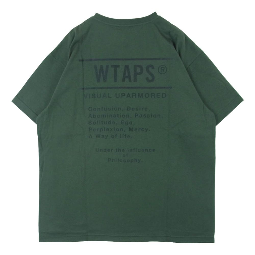 WTAPS ダブルタップス 25SS 251atdt-stm10s Containing 02 SS Cotton