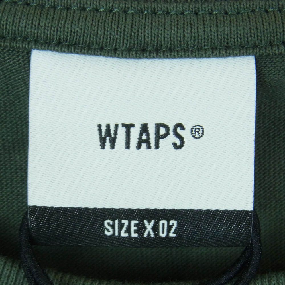 WTAPS ダブルタップス 25SS 251atdt-stm10s Containing 02 SS Cotton