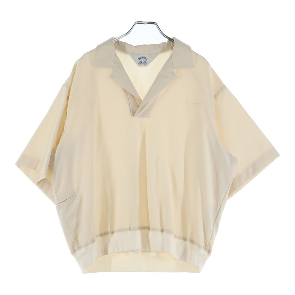 SUNSEA(サンシー ) SNM-BLUE W/E POLO サイズ3 SUNSEA(サンシー ) SNM-BLUE W/E POLO サイズ3 - メルカリ