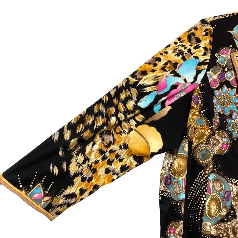 良品 LEONARD FASHION レオナールファッション レオパード フラワー