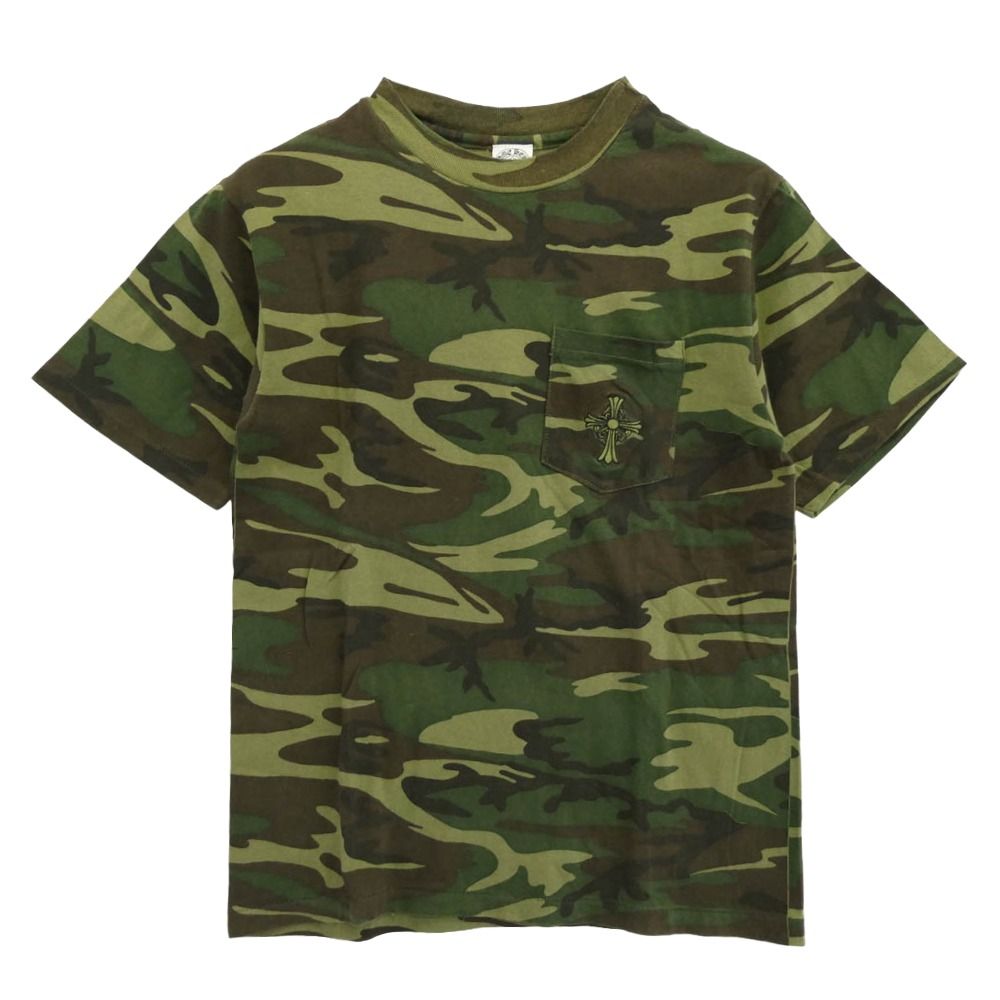 CHROME HEARTS カモフラージュ Tシャツ CHROME HEARTS クロムハーツ（原本無） オールド フローラルクロス