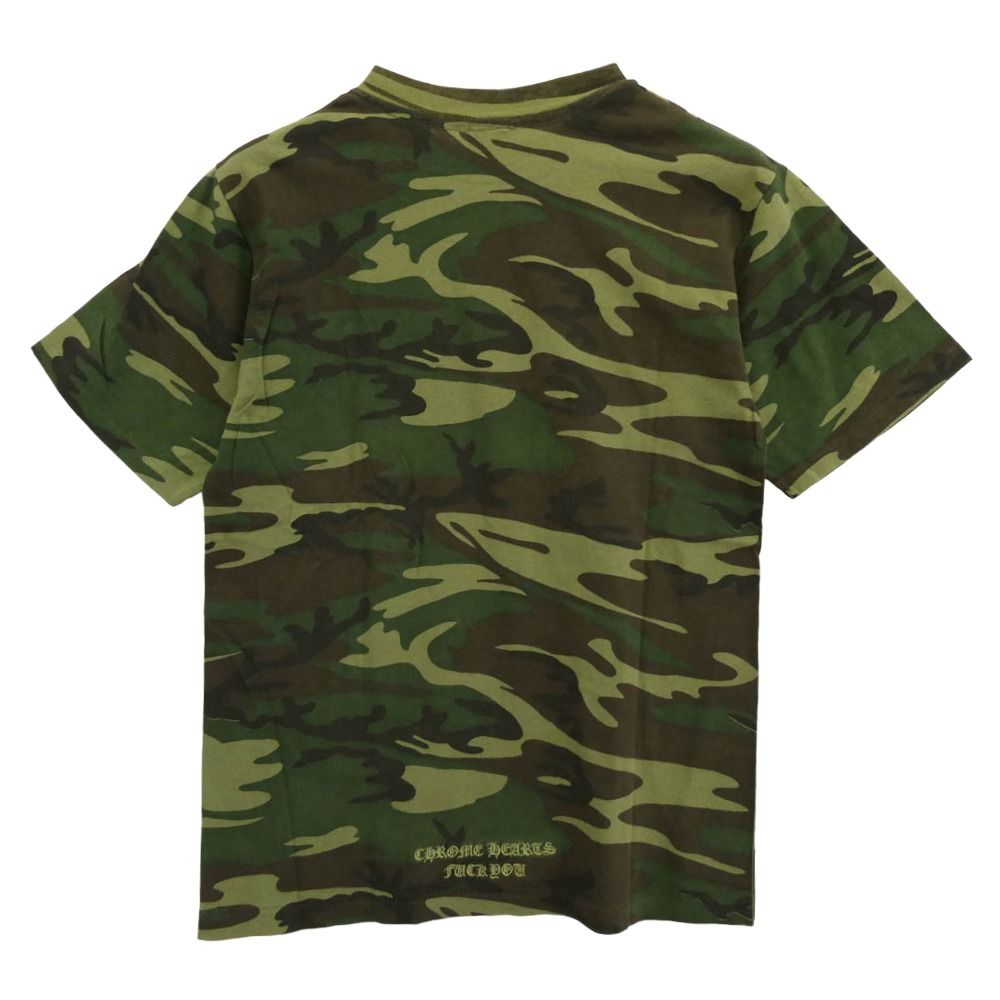 CHROME HEARTS カモフラージュ Tシャツ Chrome Hearts クロムハーツ Matty Boy カモフラ Caution Tシャツ