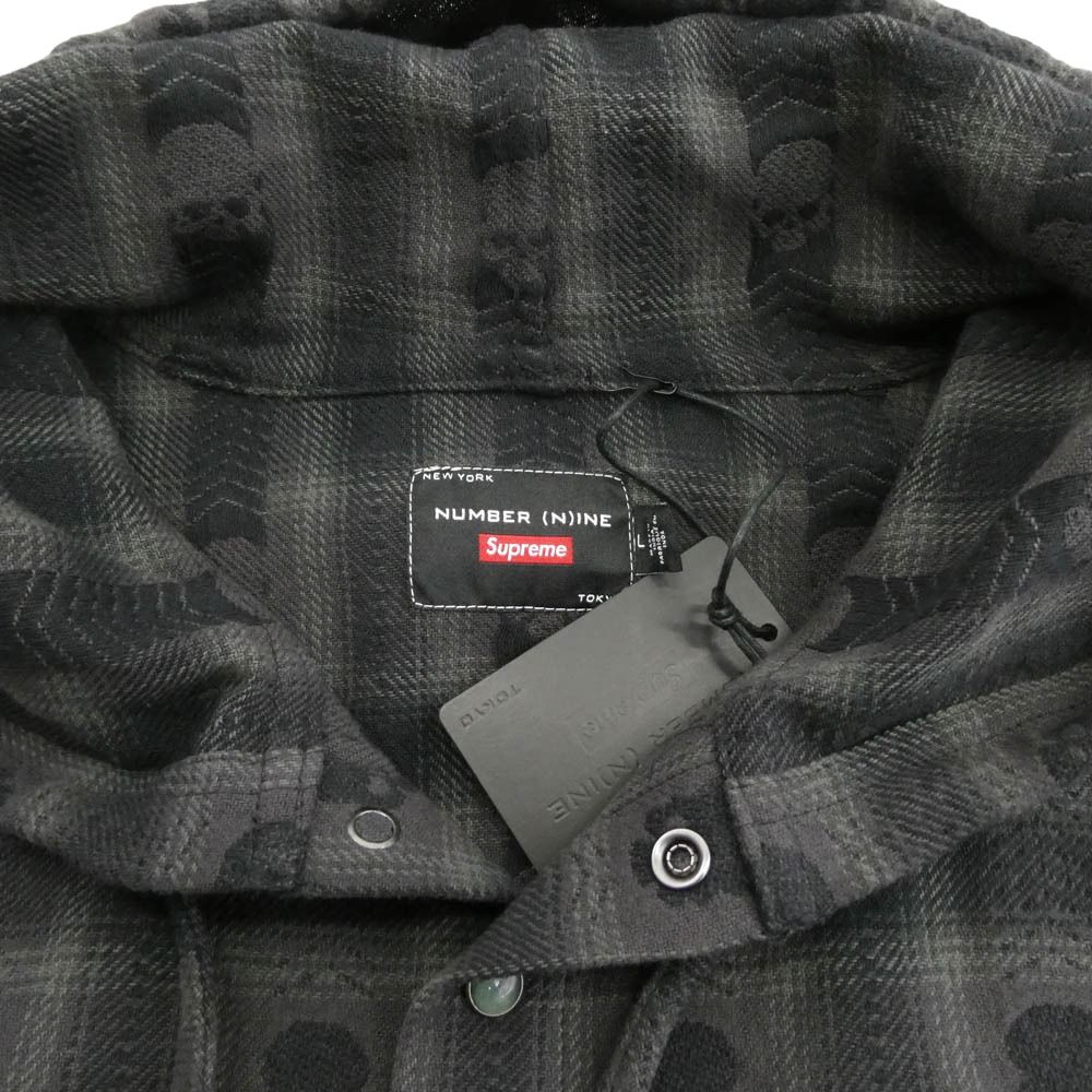 Supreme シュプリーム 25AW Number (N)ine Hooded Flannel Shirt