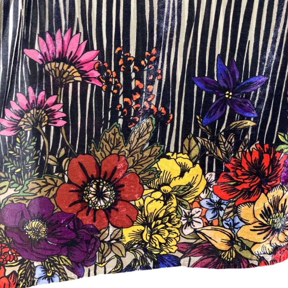 未使用 23AW FUMIE TANAKA フミエタナカ flower flocky one piece