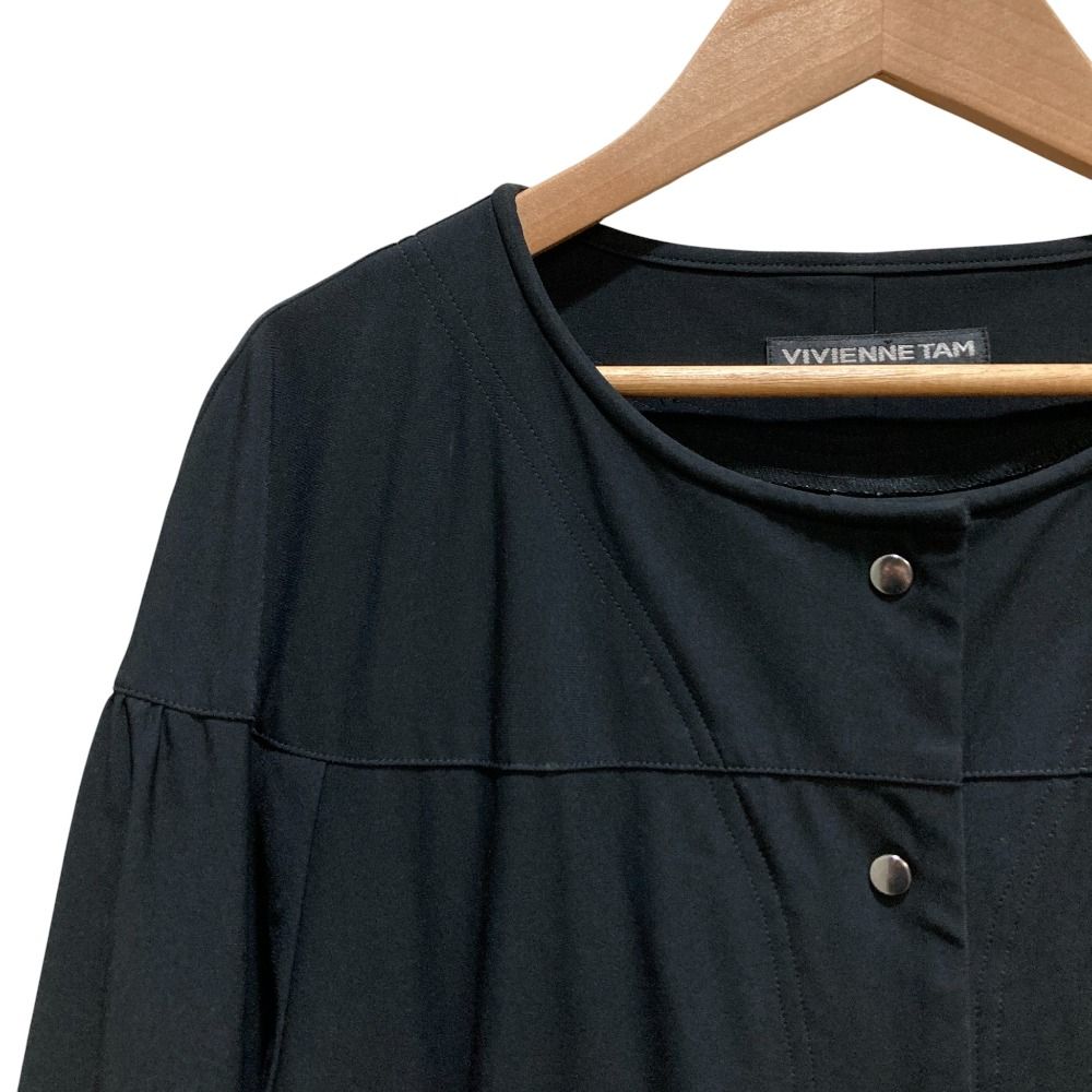 良品 VIVIENNE TAM ヴィヴィアンタム フラワー刺繍 シャツ ワンピース