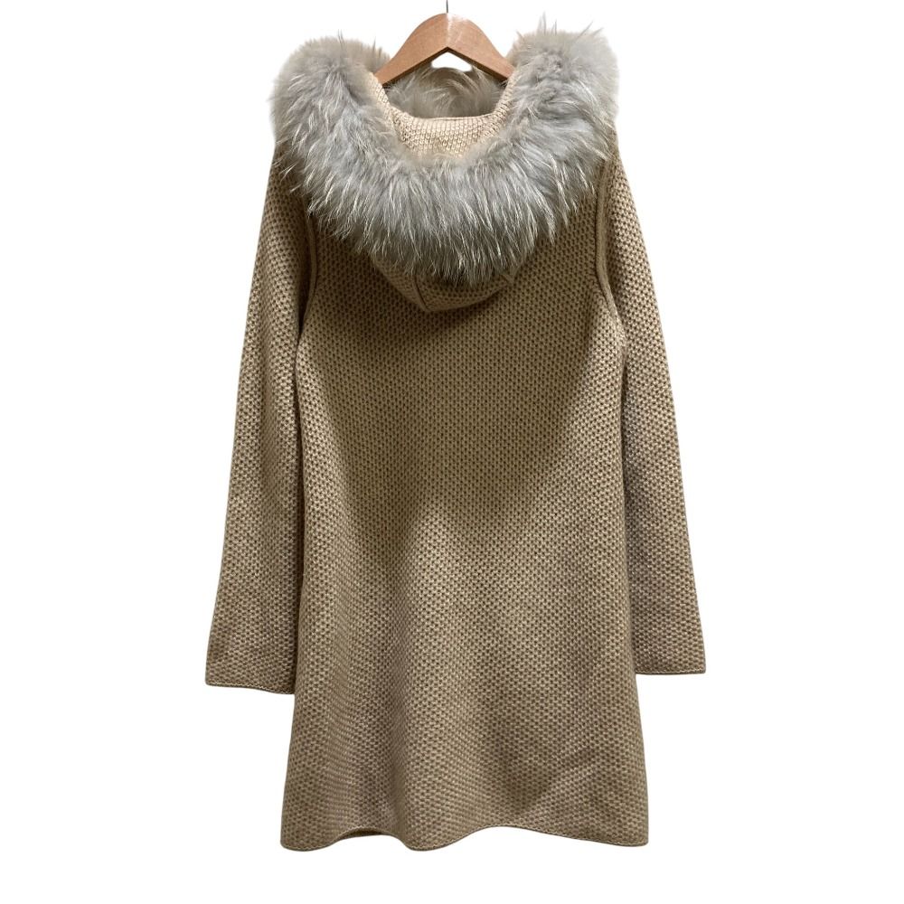 新品同様　DAISY LIN FOXEYデイジーリン　カシミヤ100% コート 美品 DAISY LIN for FOXEY デイジーリン フォクシー ホワイトラクン