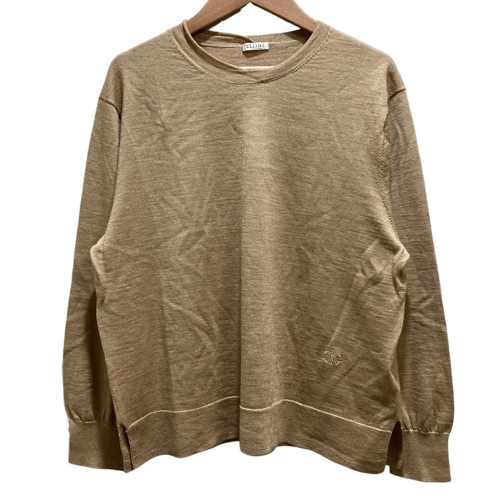 美品 CELINE セリーヌ フィービー期 ウール シルク ニット カットソー