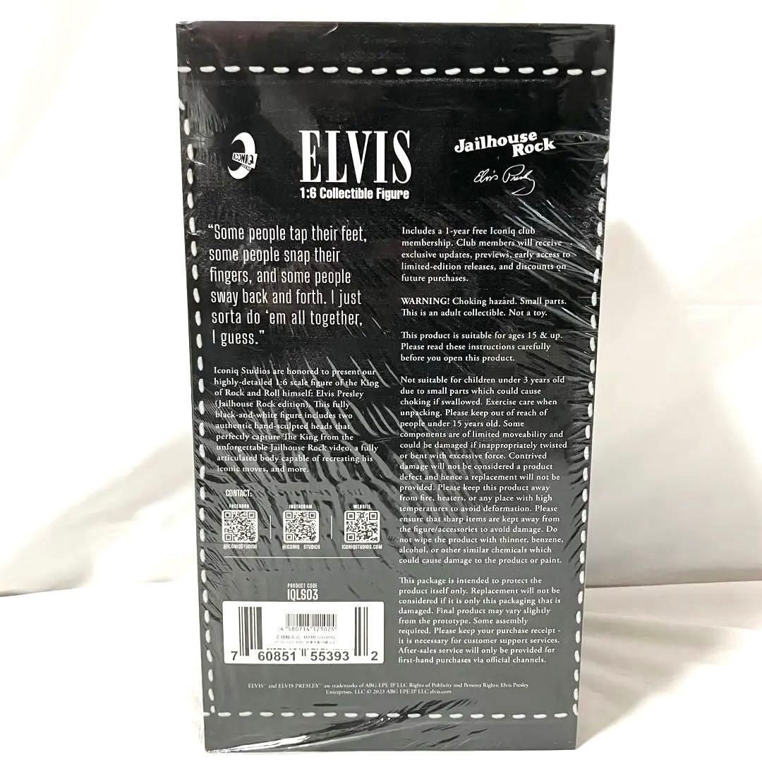 新品】 エルヴィスプレスリー 1/6 アクションフィギュア 監獄ロックver