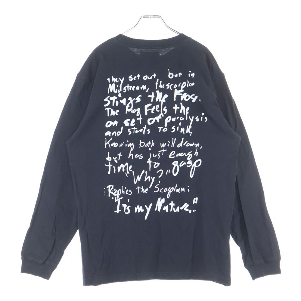 o_o. デニムティアーズ Denim Tears ロンＴ DENIM TEARS (デニムティアーズ) The Scorpion and the Frog フロント