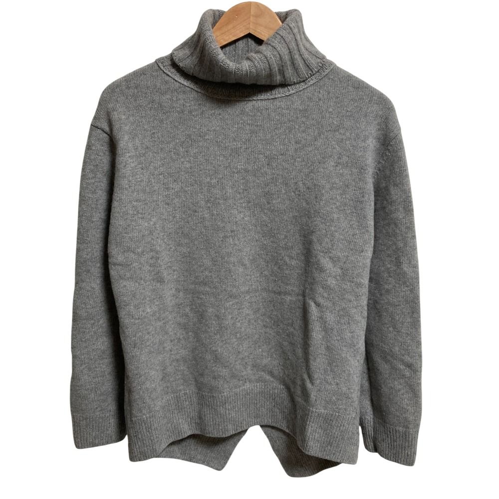 【美品】ミューズドゥーズィエムクラス JADE タートルネックニット ネイビー 美品 MUSE de Deuxieme Classe ミューズ ドゥーズィエムクラス JADE