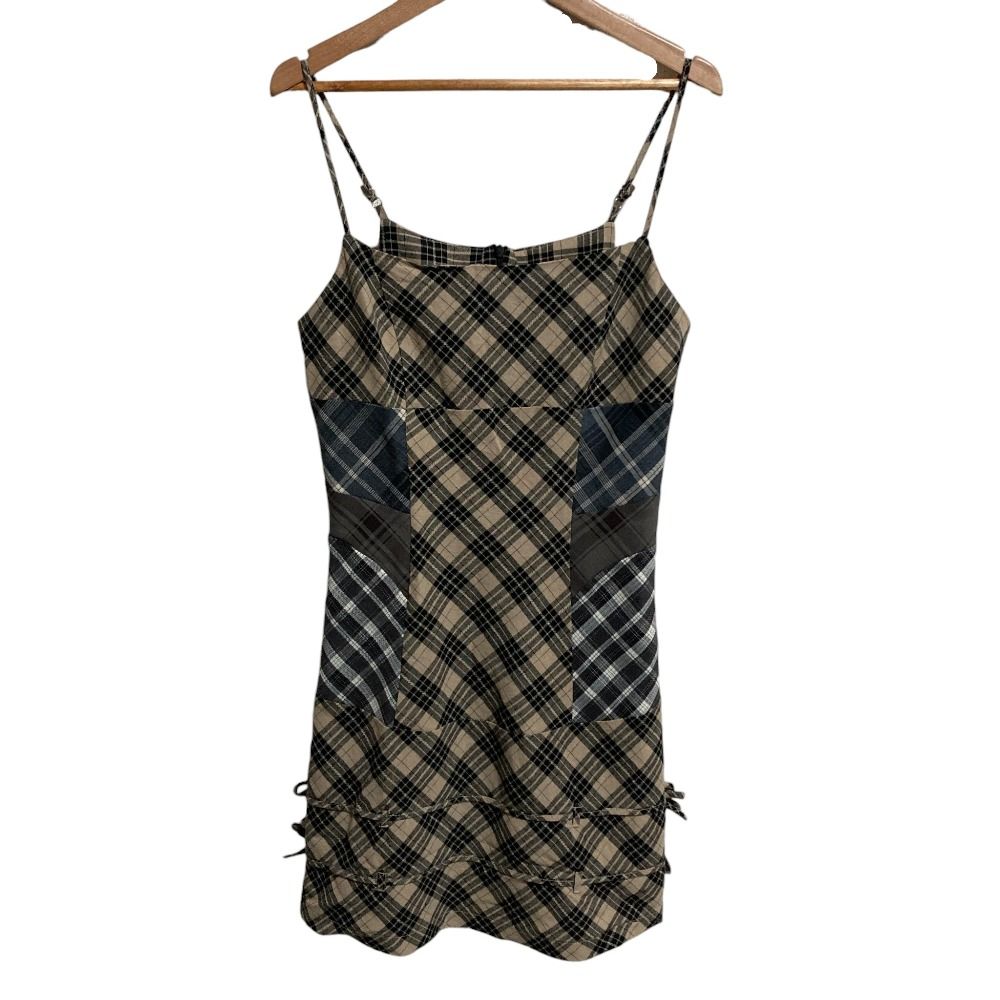 美品 Andmary アンドマリー Aine set mini dress チェック ミニドレス