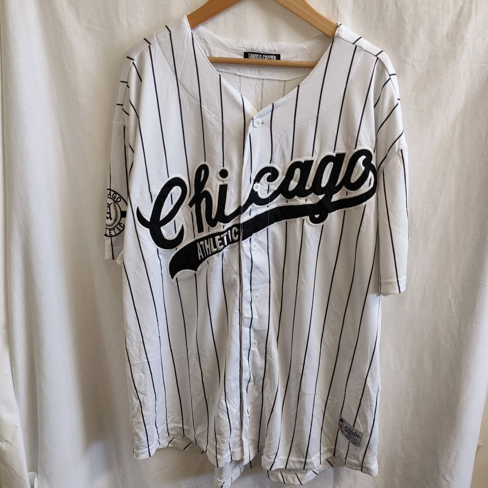 DAVID&COPPER ホワイト 白 シカゴ・ホワイトソックス ユニフォーム XL