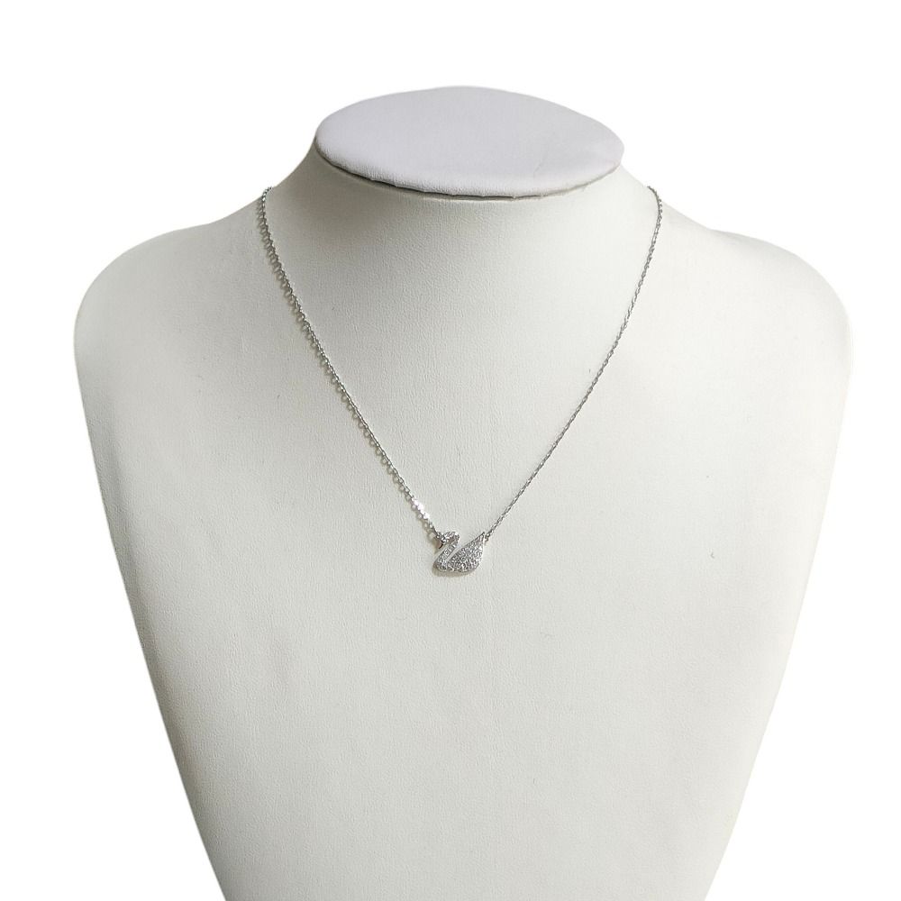 新品同様 SWAROVSKI スワロフスキー クリスタル パヴェ スワン