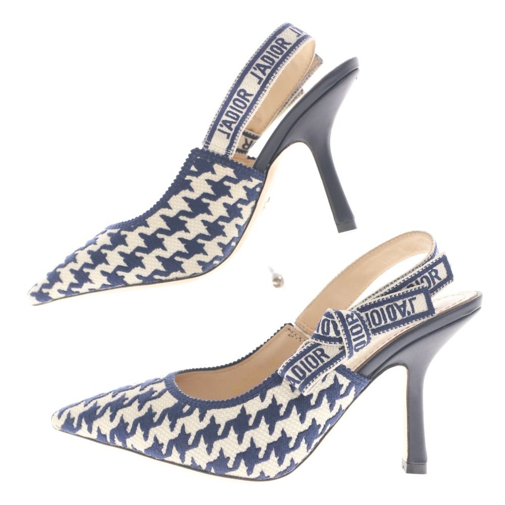 □ Christian Dior クリスチャン ディオール パンプス シューズ 総柄