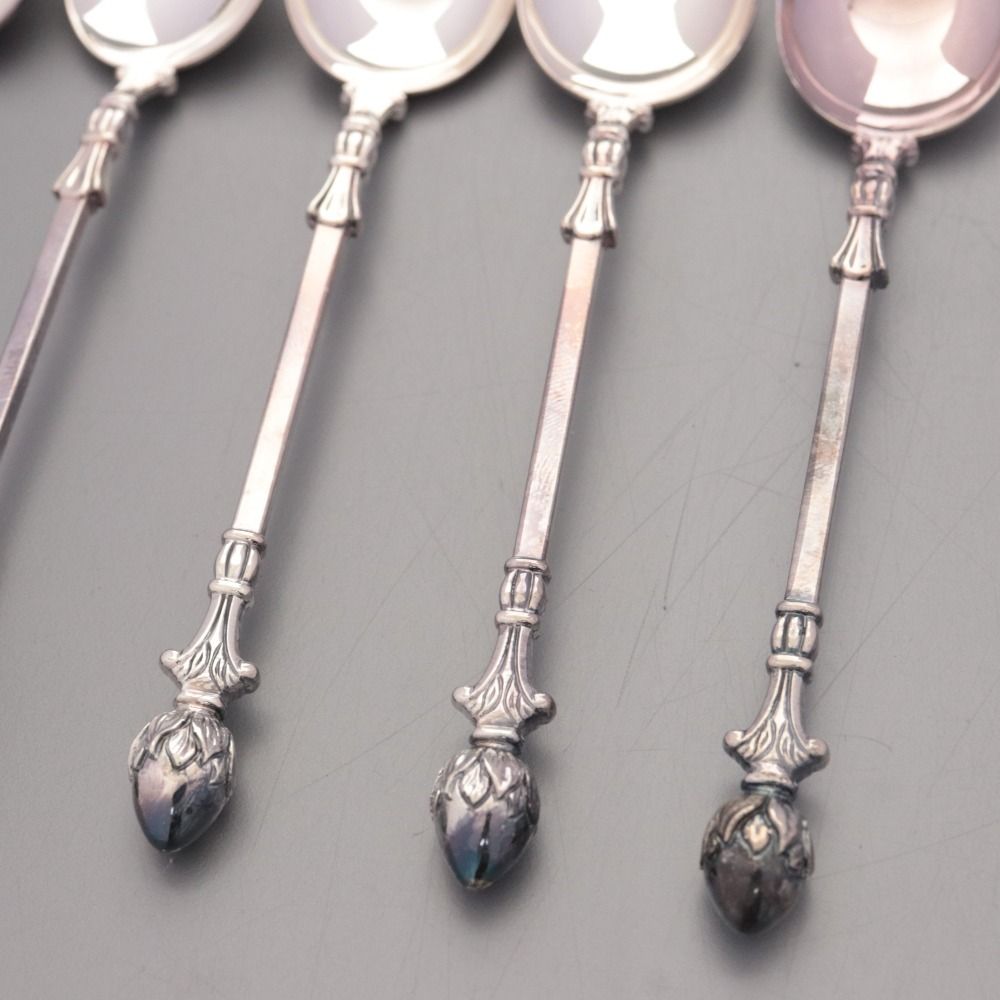 未使用品　クリストフウィドマン　ティースプーン 6本セット　90刻印 □ CHRISTOPH WIDMANN ティースプーン 6本セット W90刻印 カトラリー