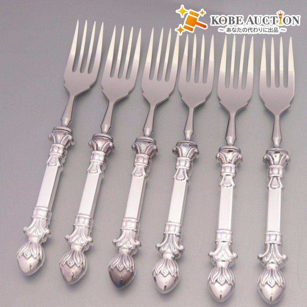 □ CHRISTOPH WIDMANN デザートフォーク 6本セット W90刻印 カトラリー