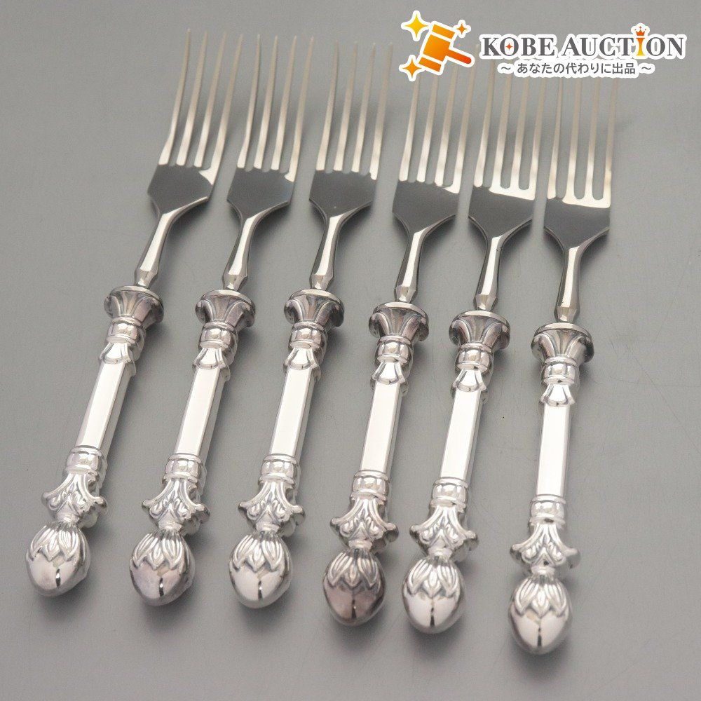 □ CHRISTOPH WIDMANN デザートフォーク 6本セット W90刻印 カトラリー