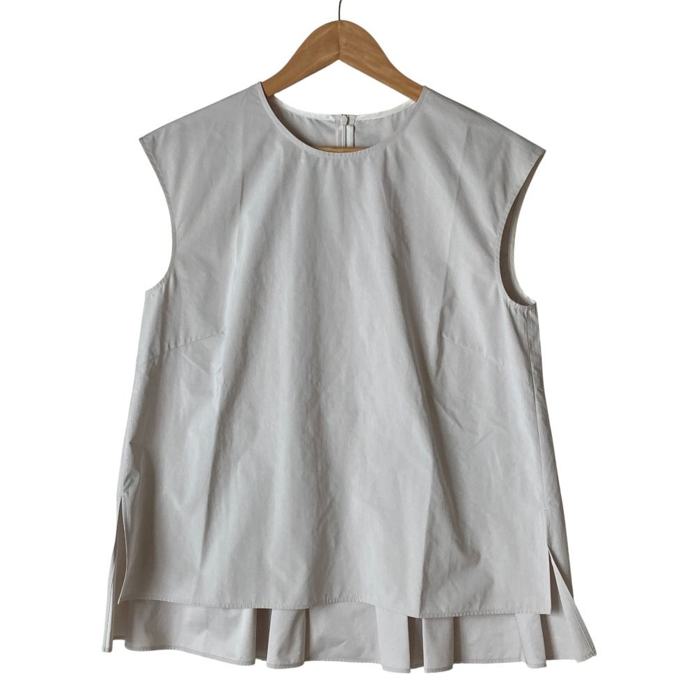 美品 24SS ADORE アドーア マイクロタフタブラウス 531-4210817 サイズ 