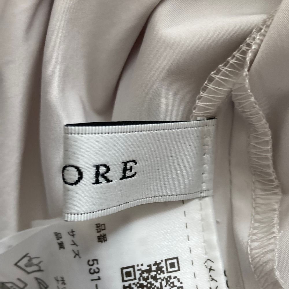美品 24SS ADORE アドーア マイクロタフタブラウス 531-4210817 サイズ 