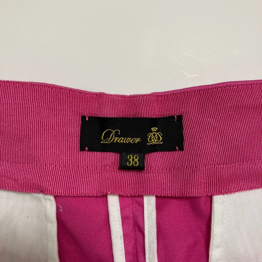 良品 DRAWER ドゥロワー タック テーパードパンツ 6514-299-1321 38