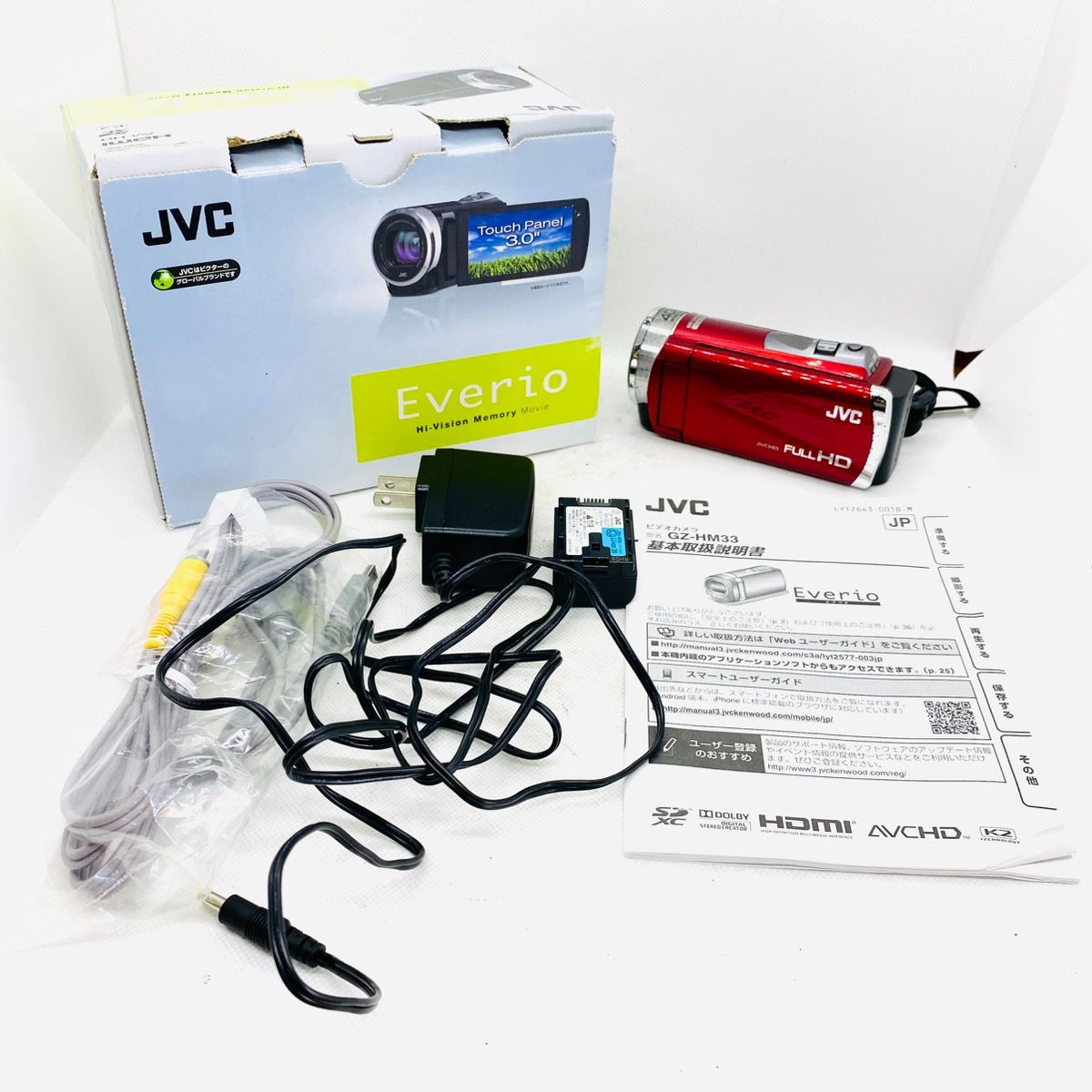 JVC Everio GZ-HM33 ビデオカメラ - メルカリ