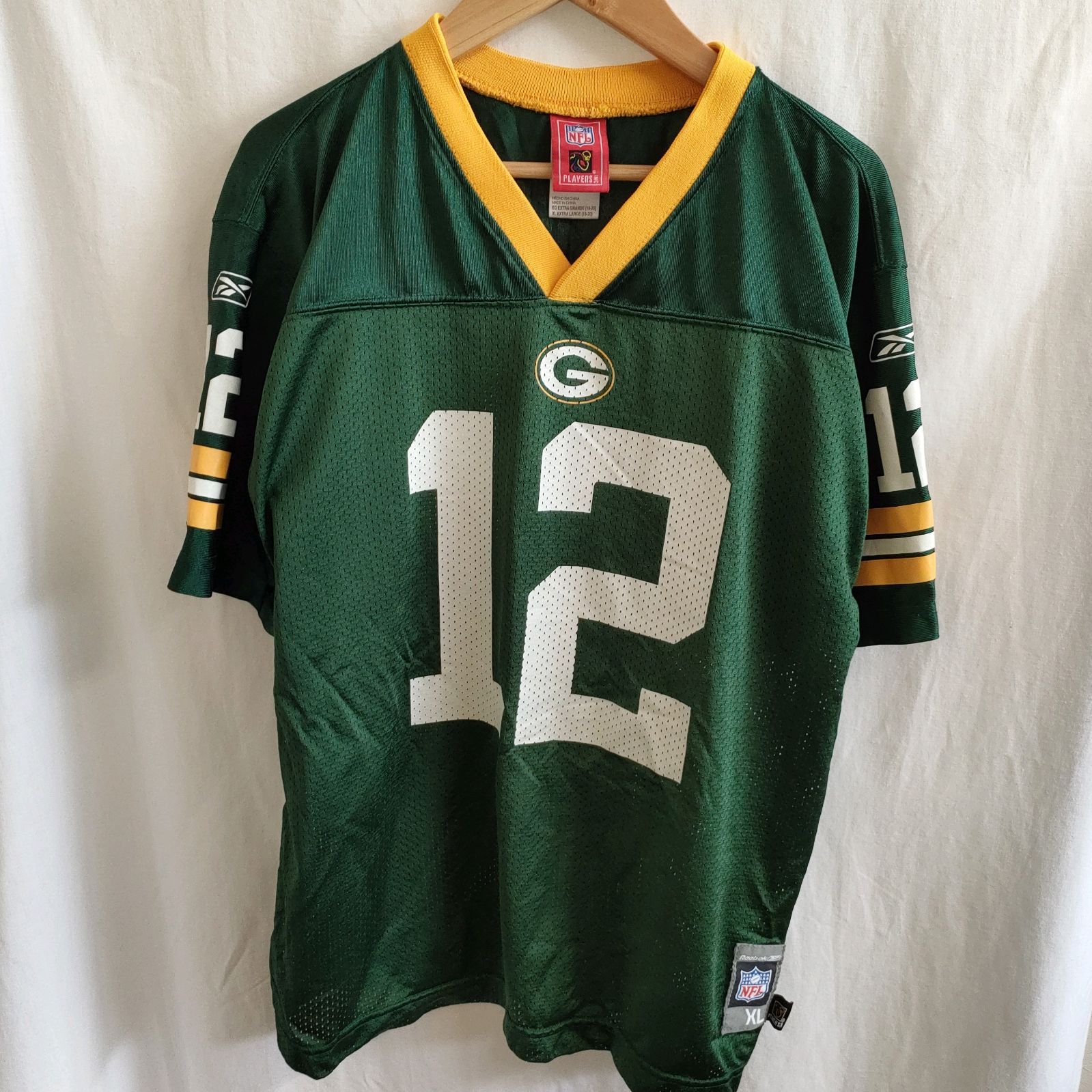 NFL アメフト ゲームシャツ グリーンベイ・パッカーズ ユニフォーム М
