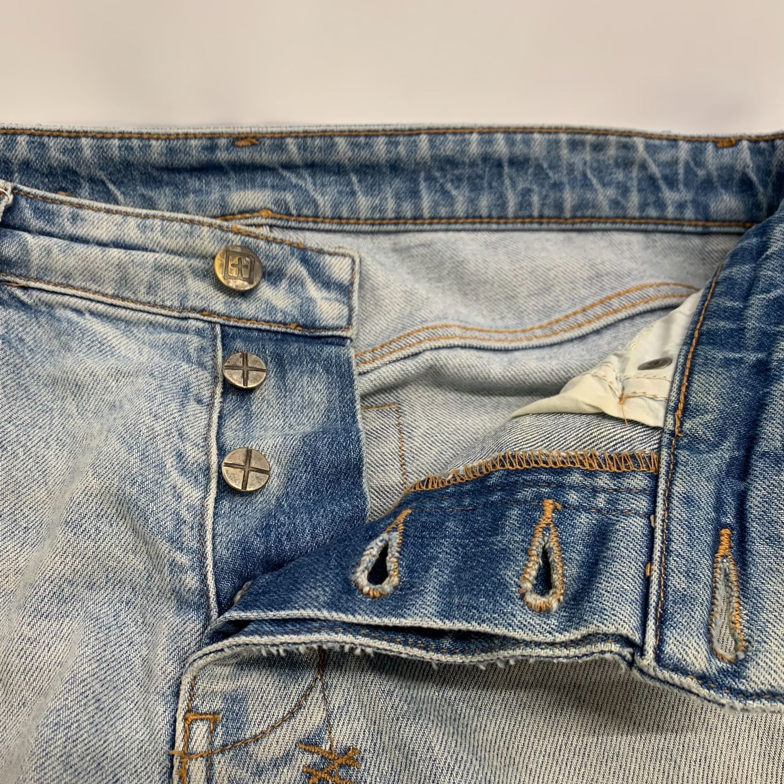 ksubi スビ ダメージ スキニーデニムパンツ 31 デニム メンズ 