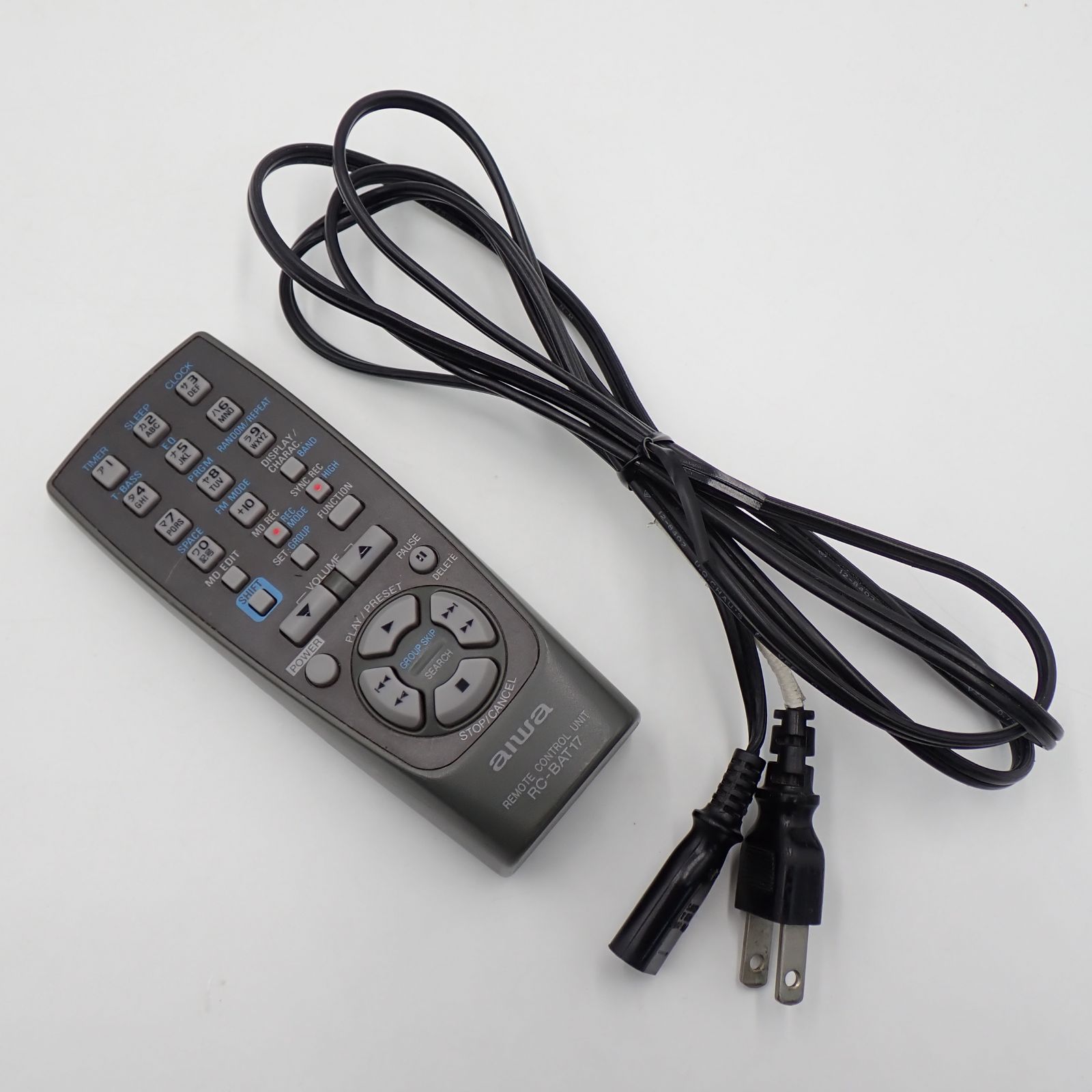 aiwa アイワ MDポータブルステレオシステム MR-X1 CD/MDコンポ 2001年