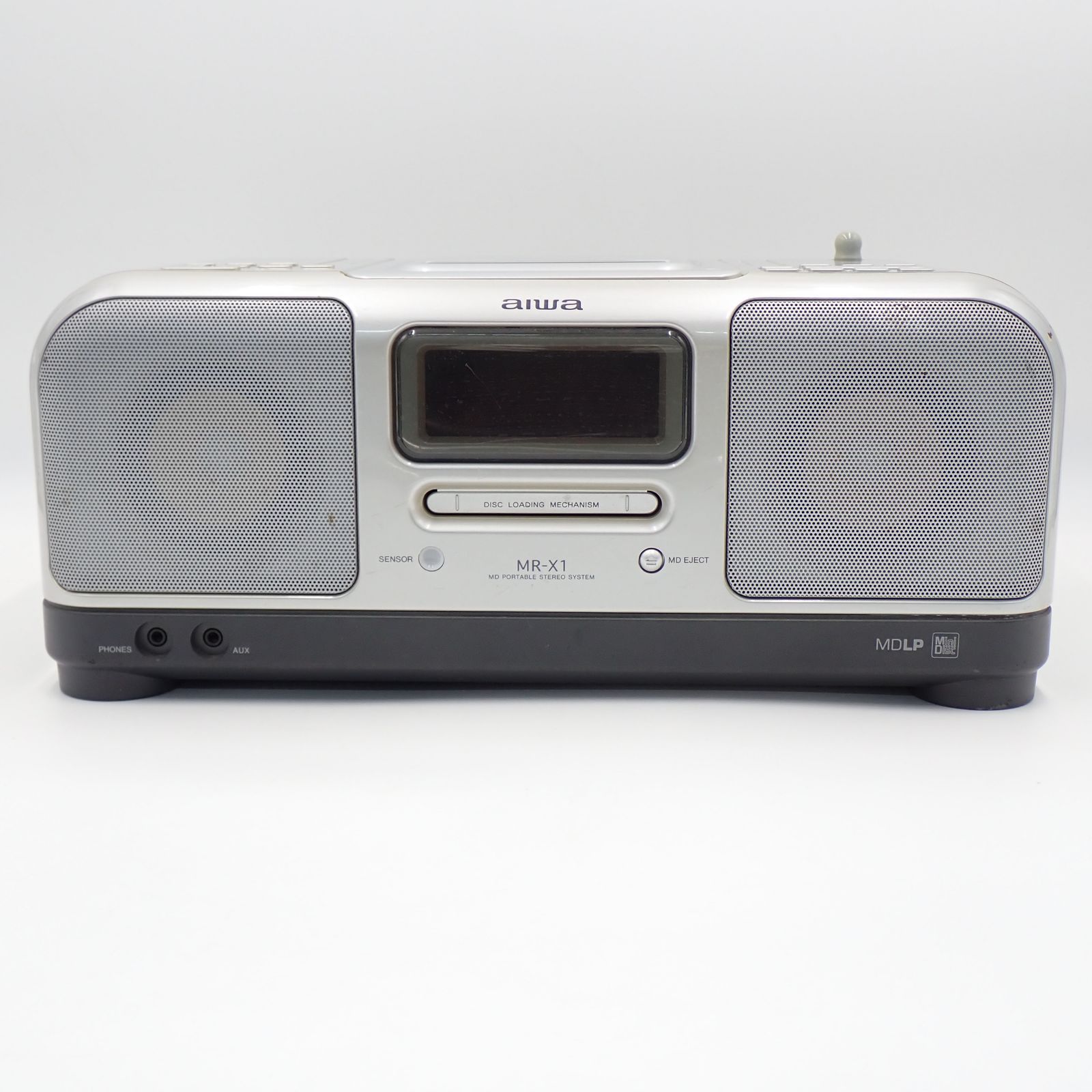 aiwa アイワ MDポータブルステレオシステム MR-X1 CD/MDコンポ 2001年