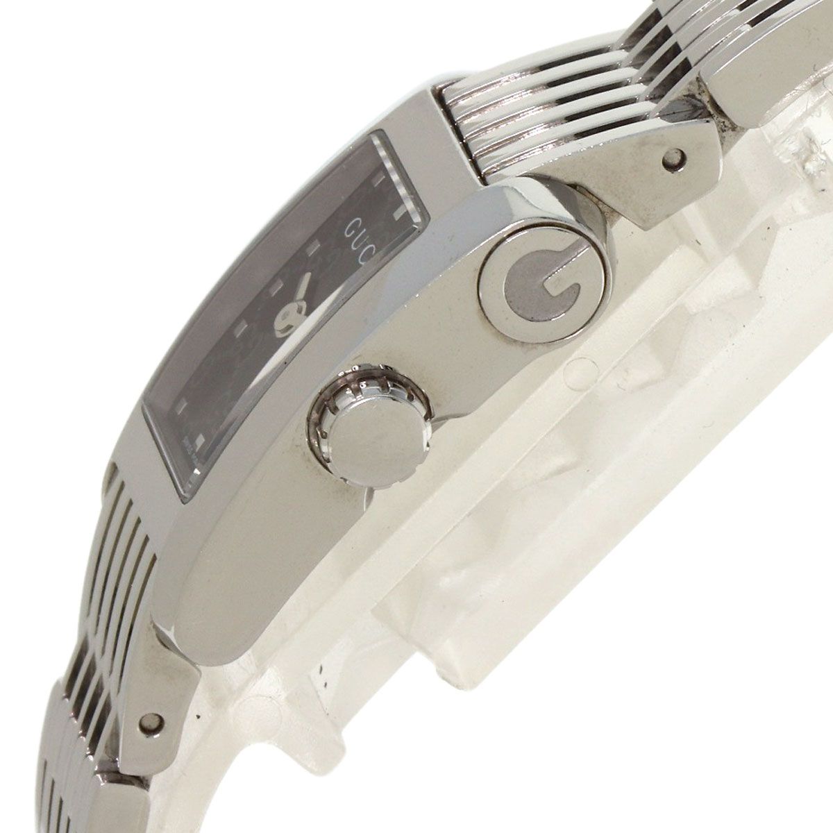 GUCCI グッチ 8600L Gメトロ レクタンブル 腕時計 SS SS レディース