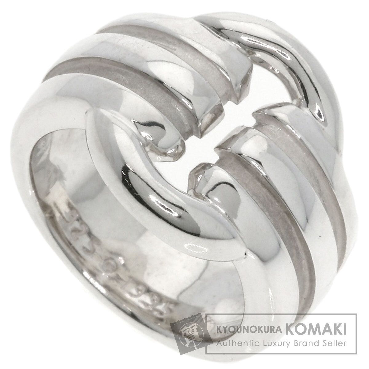 TIFFANY&Co. ティファニー グルーブド サークル リング・指輪 SV