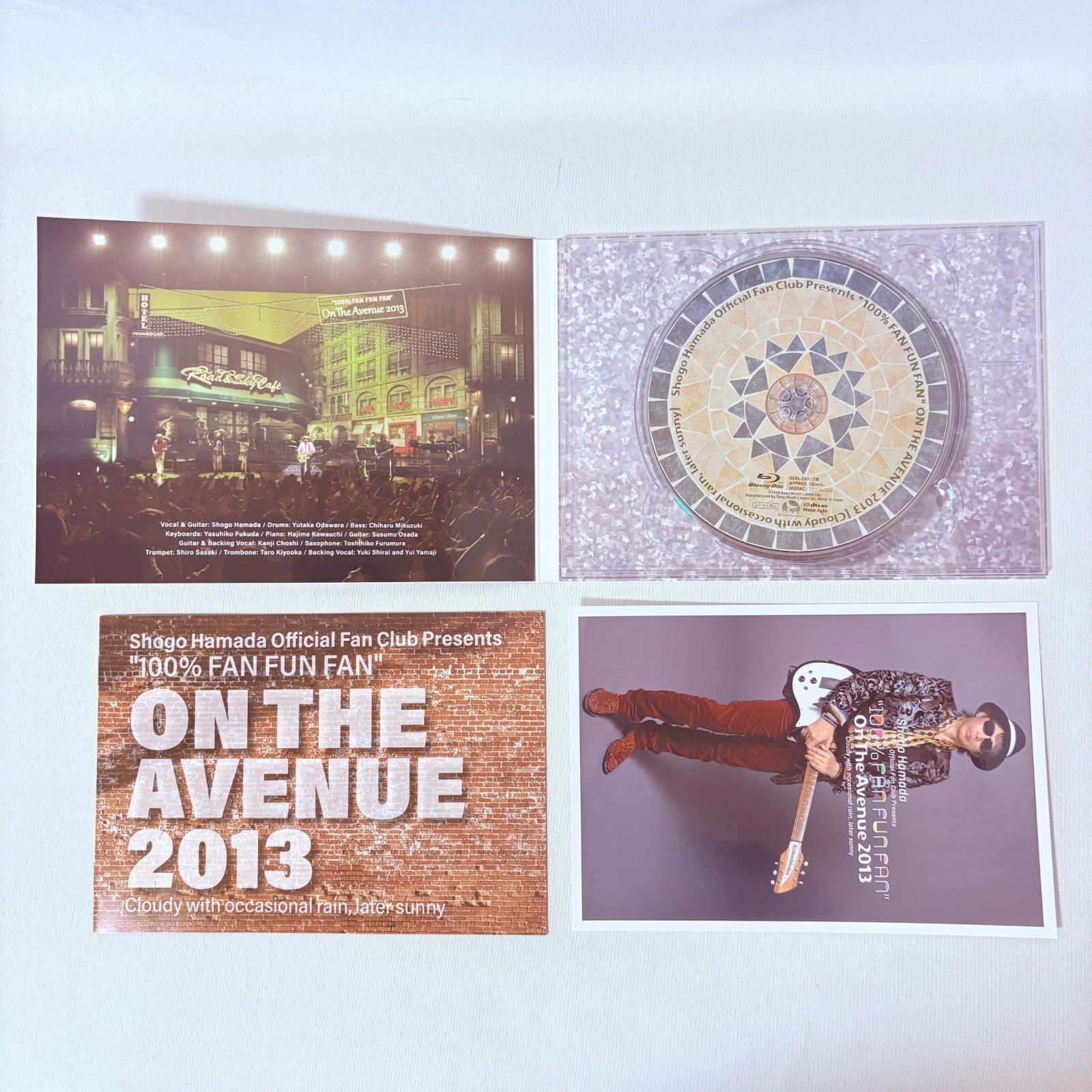 浜田省吾 ON THE AVENUE 2013 曇り時々雨のち晴れ 完全生産限定盤 Blu