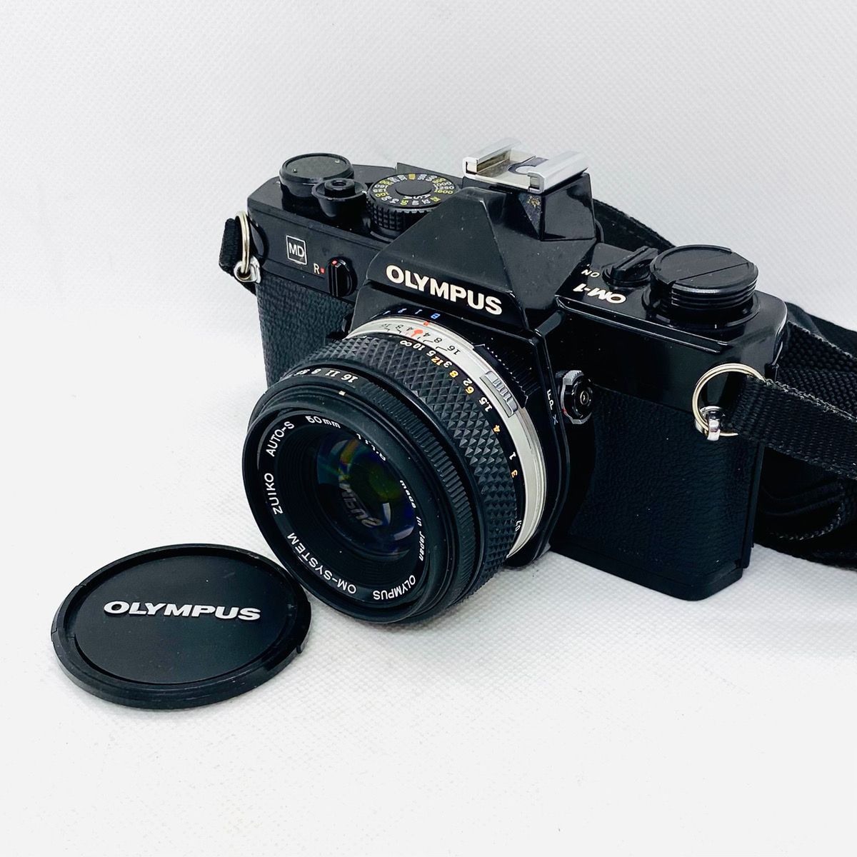 OLYMPUS OM-1 フィルムカメラ 50mmF1.8レンズ付き ジャンク】OLYMPUS OM-1MD フィルム一眼レフ 50mmF1.8付 - メルカリ