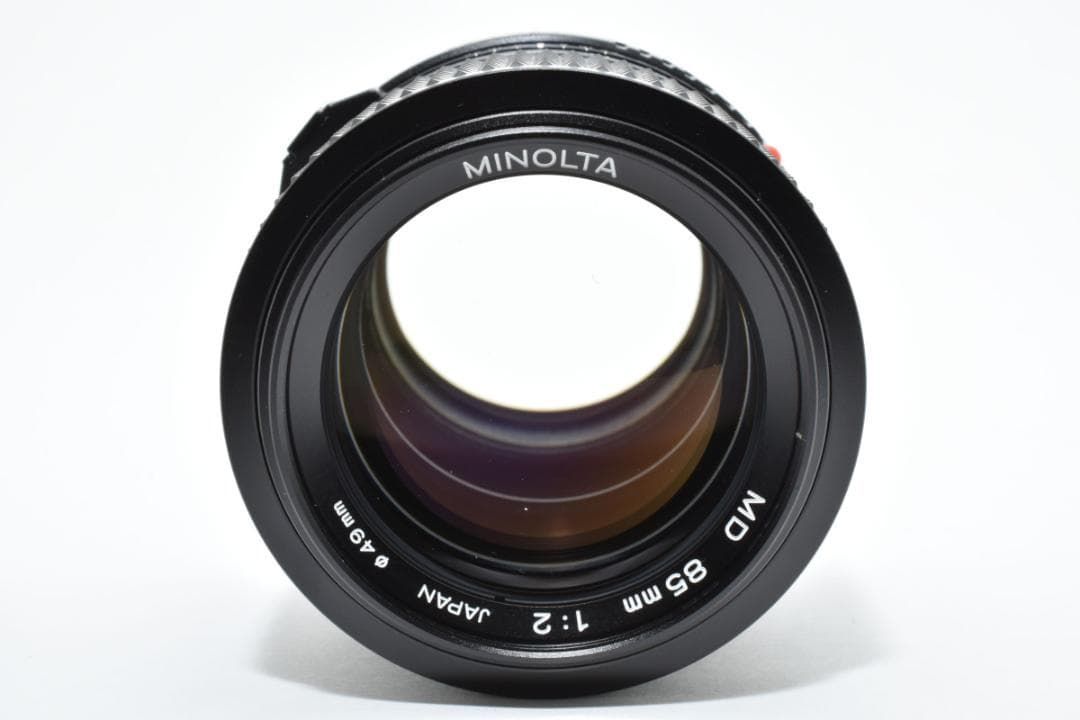 ★良品★ミノルタ MINOLTA MD 85mm f2 #1601 超希少【MINOLTA】NEW MD 85mm F2 オールドレンズ ☆良品☆ミノルタ