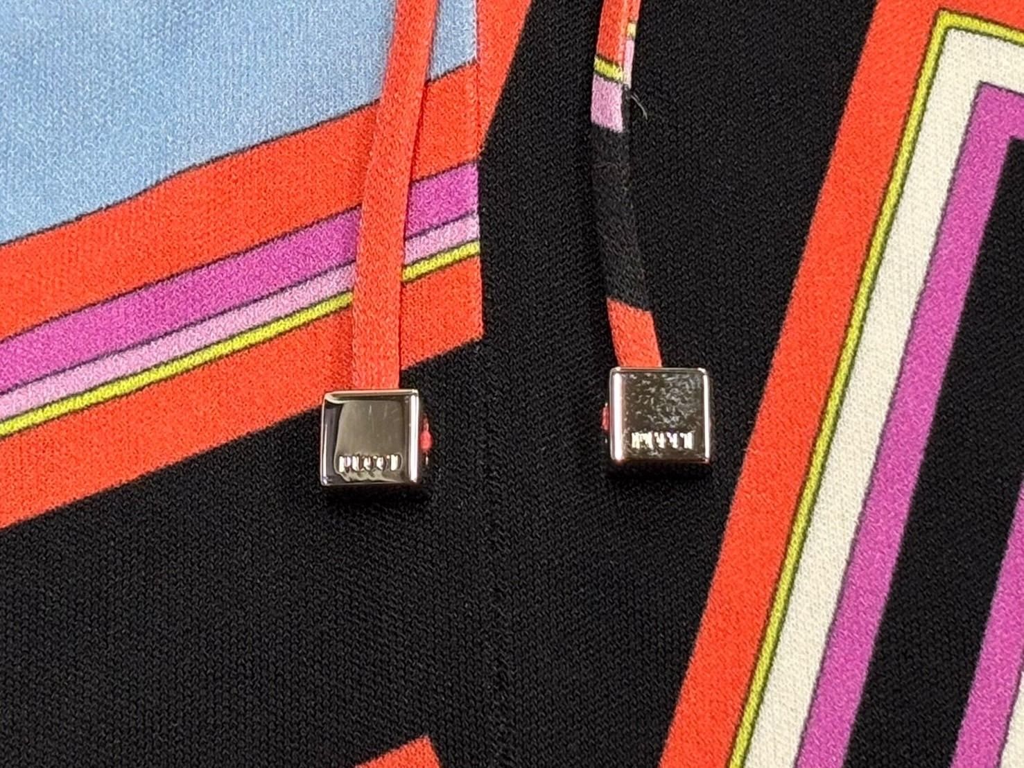 Emilio Pucci エミリオ プッチ カットソー 長袖 マルチカラー レーヨン