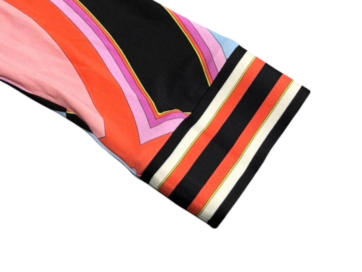 Emilio Pucci エミリオ プッチ カットソー 長袖 マルチカラー レーヨン