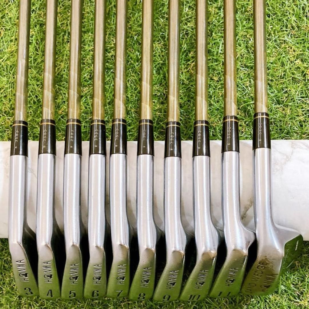 HONMA CL-708 ホンマ メンズアイアン 10本 黒モグラ 右 R - メルカリ
