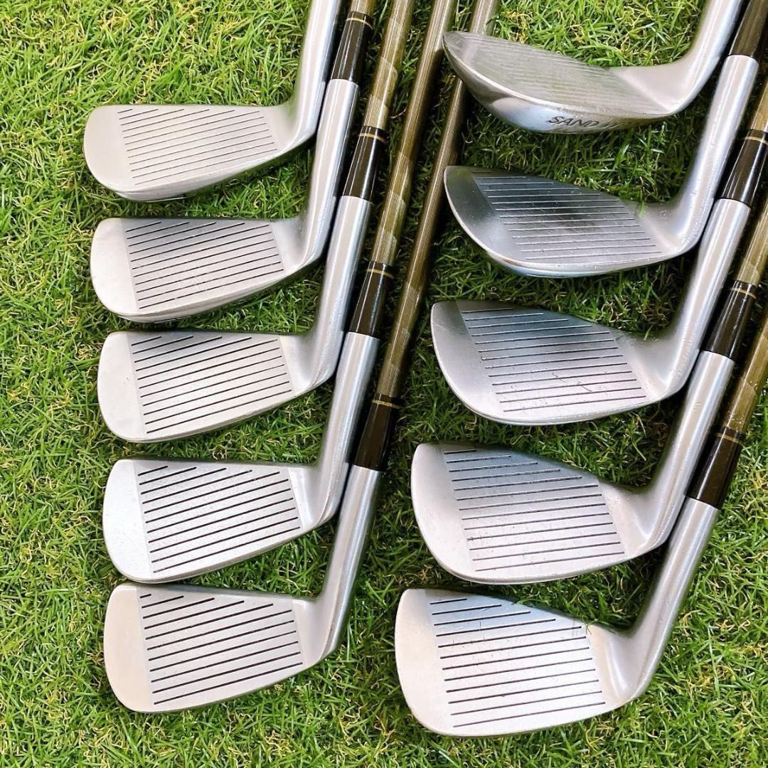 HONMA CL-708 ホンマ メンズアイアン 10本 黒モグラ 右 R - メルカリ