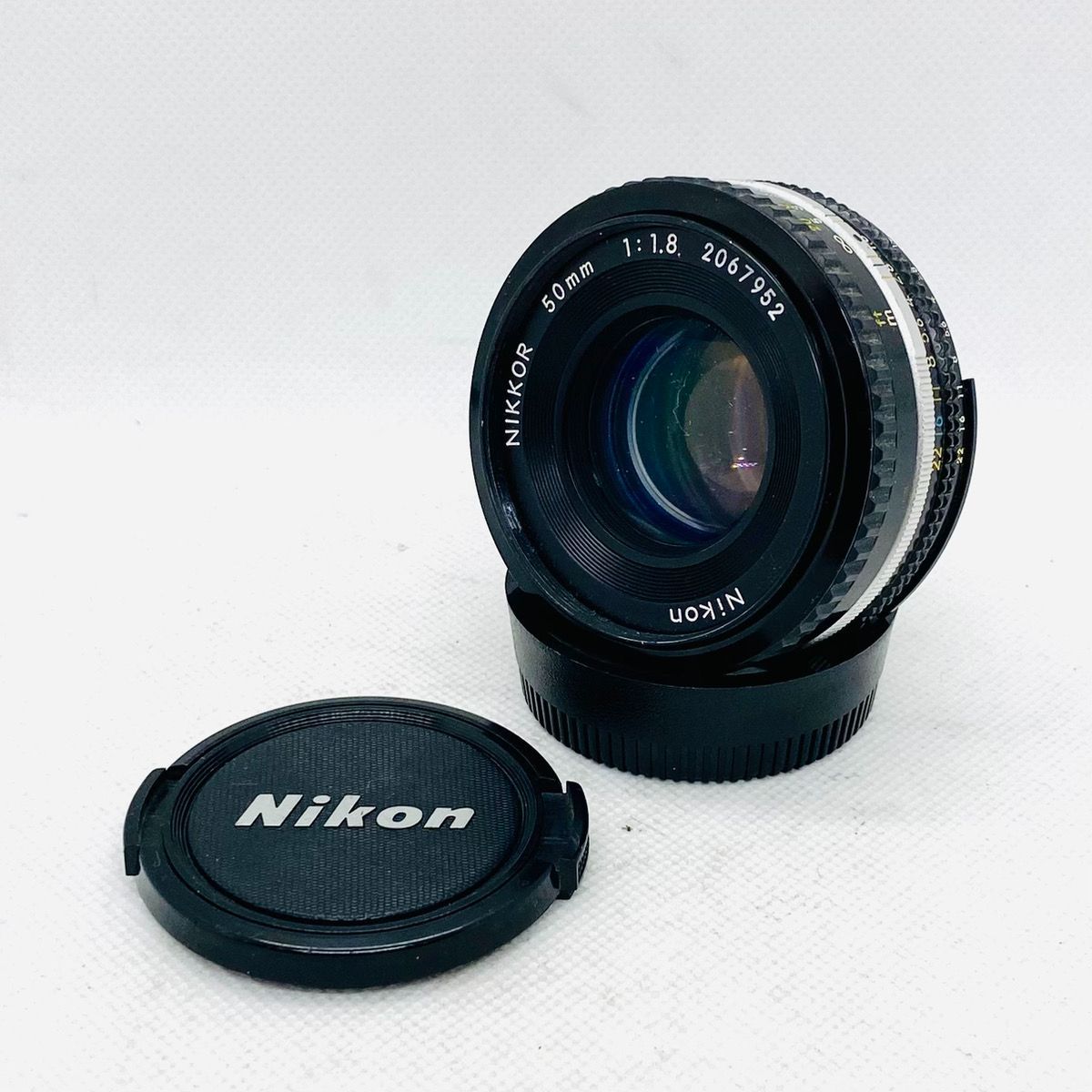 分解清掃済み♪ Nikon ニコン AI-S NIKKOR 50mm f1.8 パンケーキレンズ