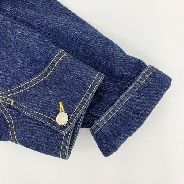 KENZO ケンゾー フラワー 刺繍 ワークウェア デニムジャケット