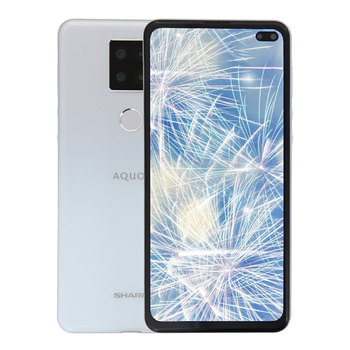 Aquos sense4 plus 128GB ホワイト Sharp SH-M16 SIMフリー 楽天版 B