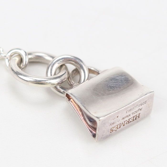 HERMES エルメス アミュレット ケリー ネックレス/シルバー925【中古