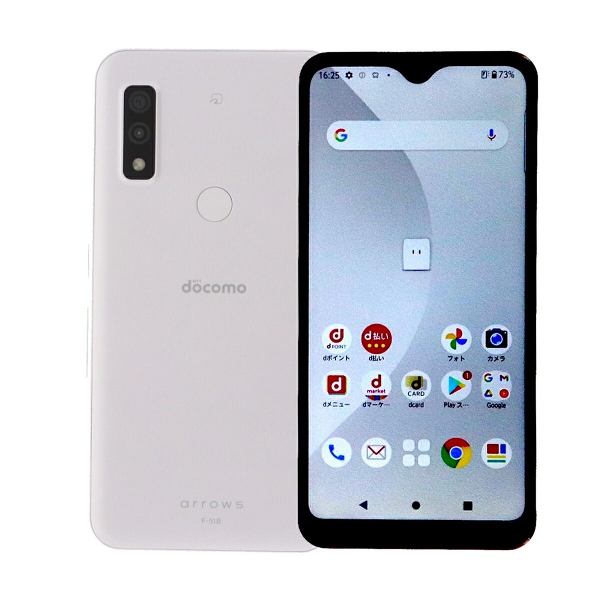 ◎未使用近い arrows We ドコモ F-51B SIMロックなし Arrows We 64GB ホワイト Fujitsu F-51B ドコモ SIMロック解除済み B
