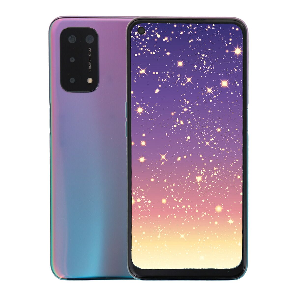 OPPO A54 5G 64GB パープル Oppo CPH2303 SIMフリー Bランク スマホ