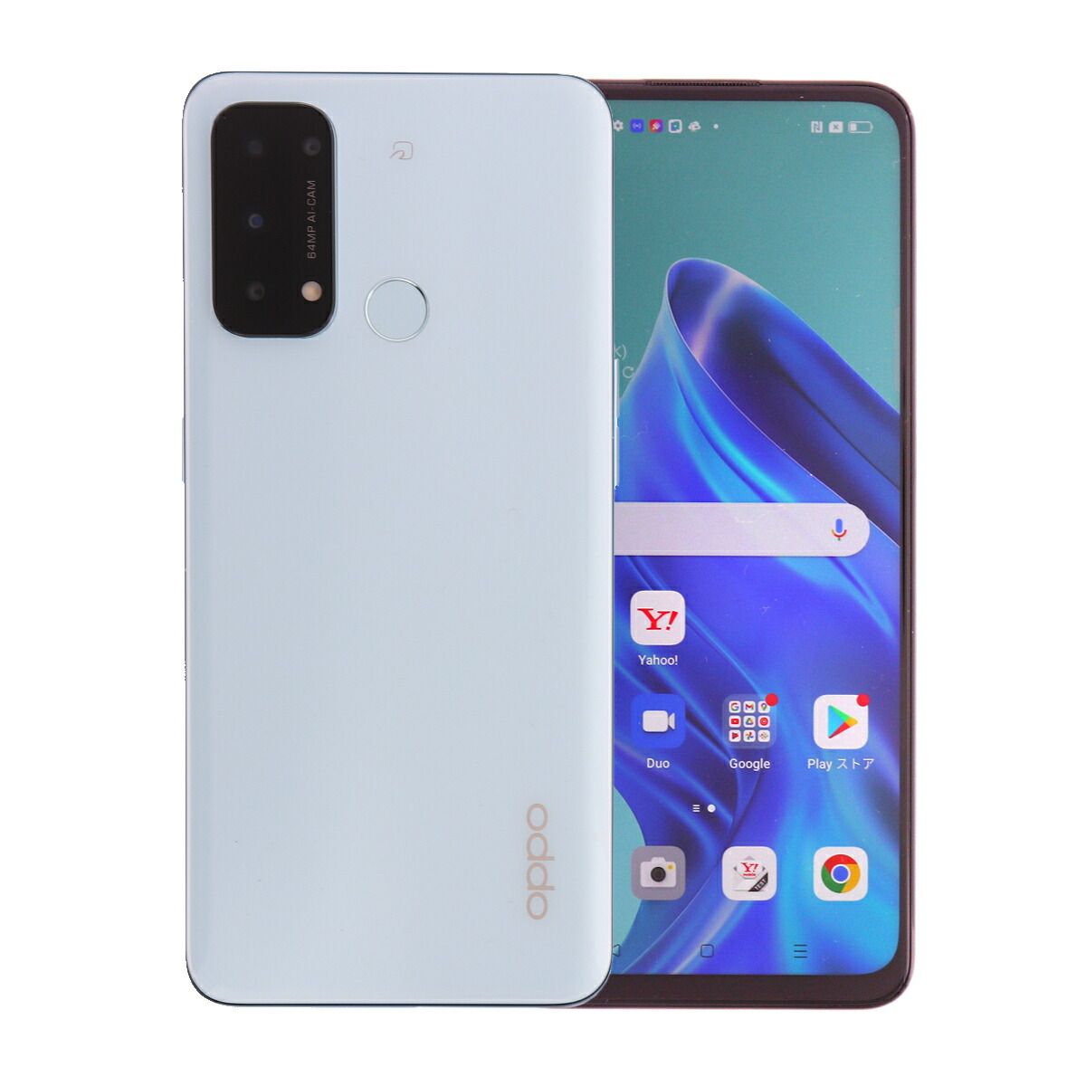 Reno 5 A 128GB ブルー Oppo A101OP SIMフリー Ymobile版 Cランク