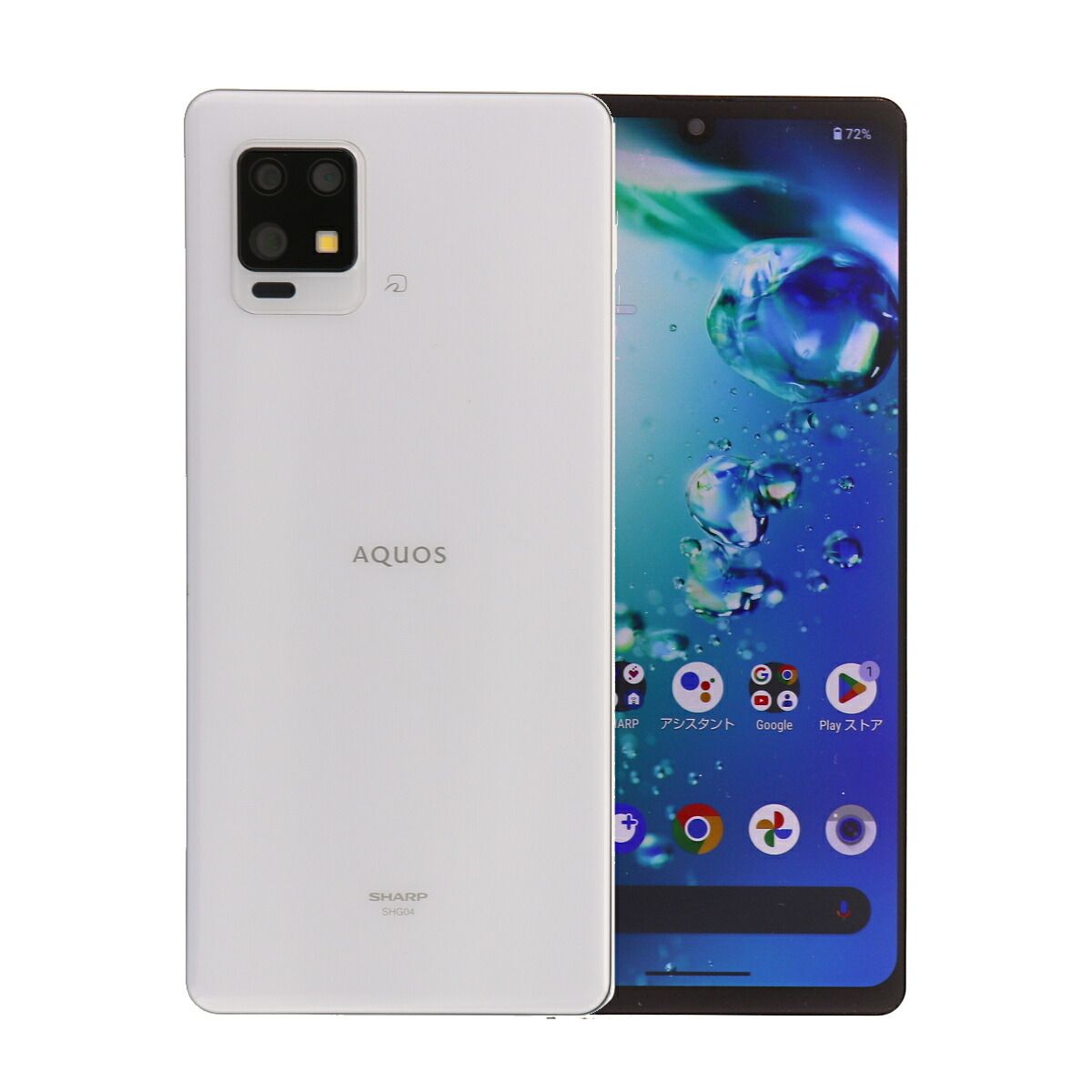 Aquos Zero6 128GB ホワイト Sharp SHG04 au SIMロック解除済み C